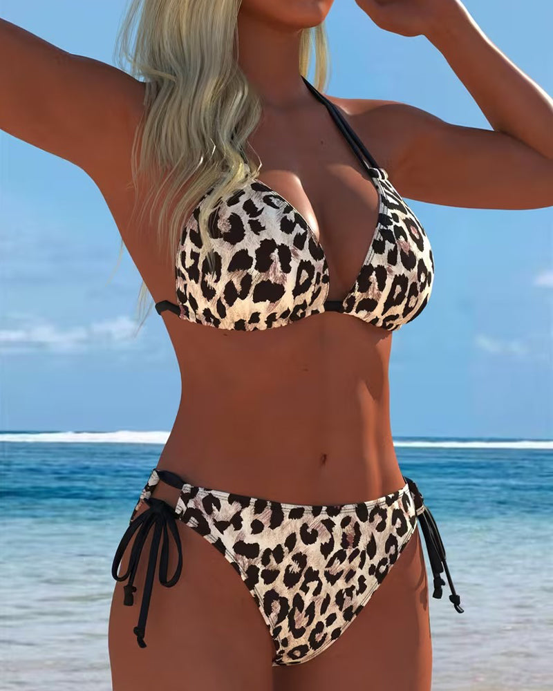 Moda Lusitana - Biquíni Estampado com Halter