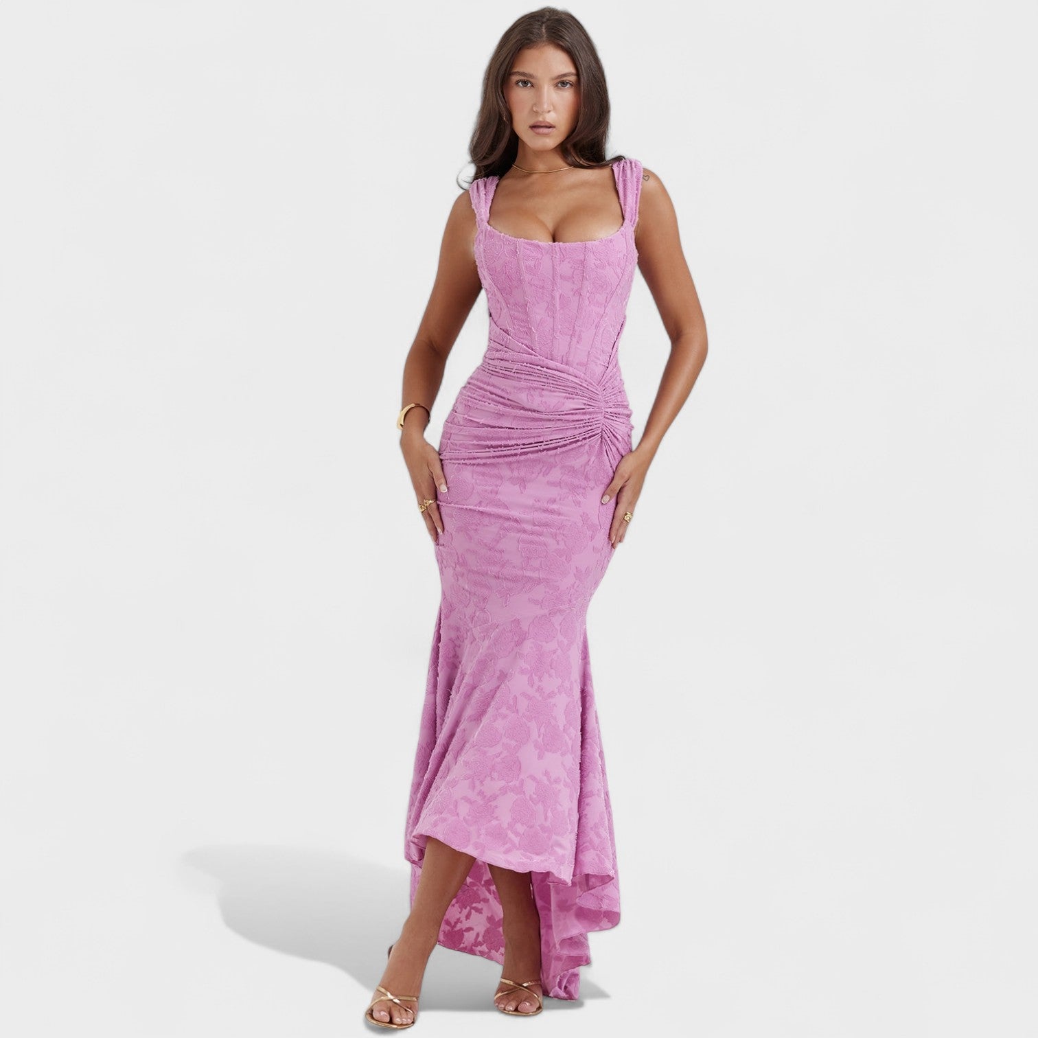 Vestido de silhueta escultural