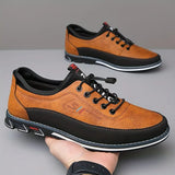 Sapatos de couro casuais