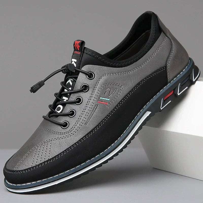 Sapatos de couro casuais