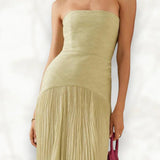 Carina | Vestido comprido sem mangas