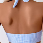 Moda Lusitana - Biquíni Estilo Halter Stripes