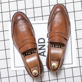 Mocassins de couro chiques