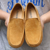 Mocassins de camurça premium chiques
