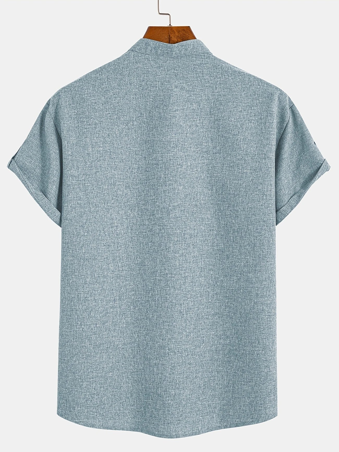 Moda Lusitana - Camisa Elegante com Colarinho Moderno