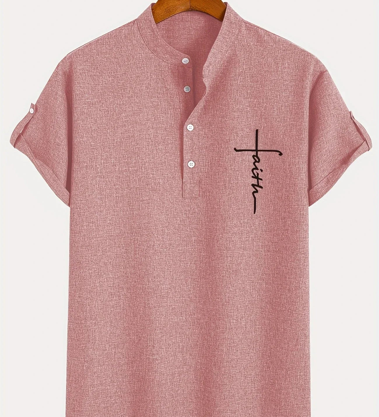 Moda Lusitana - Camisa Elegante com Colarinho Moderno