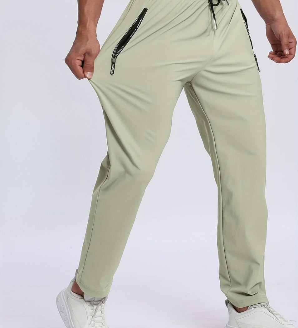 Calças de jogging elásticas