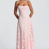Vestido Comprido com Corpete