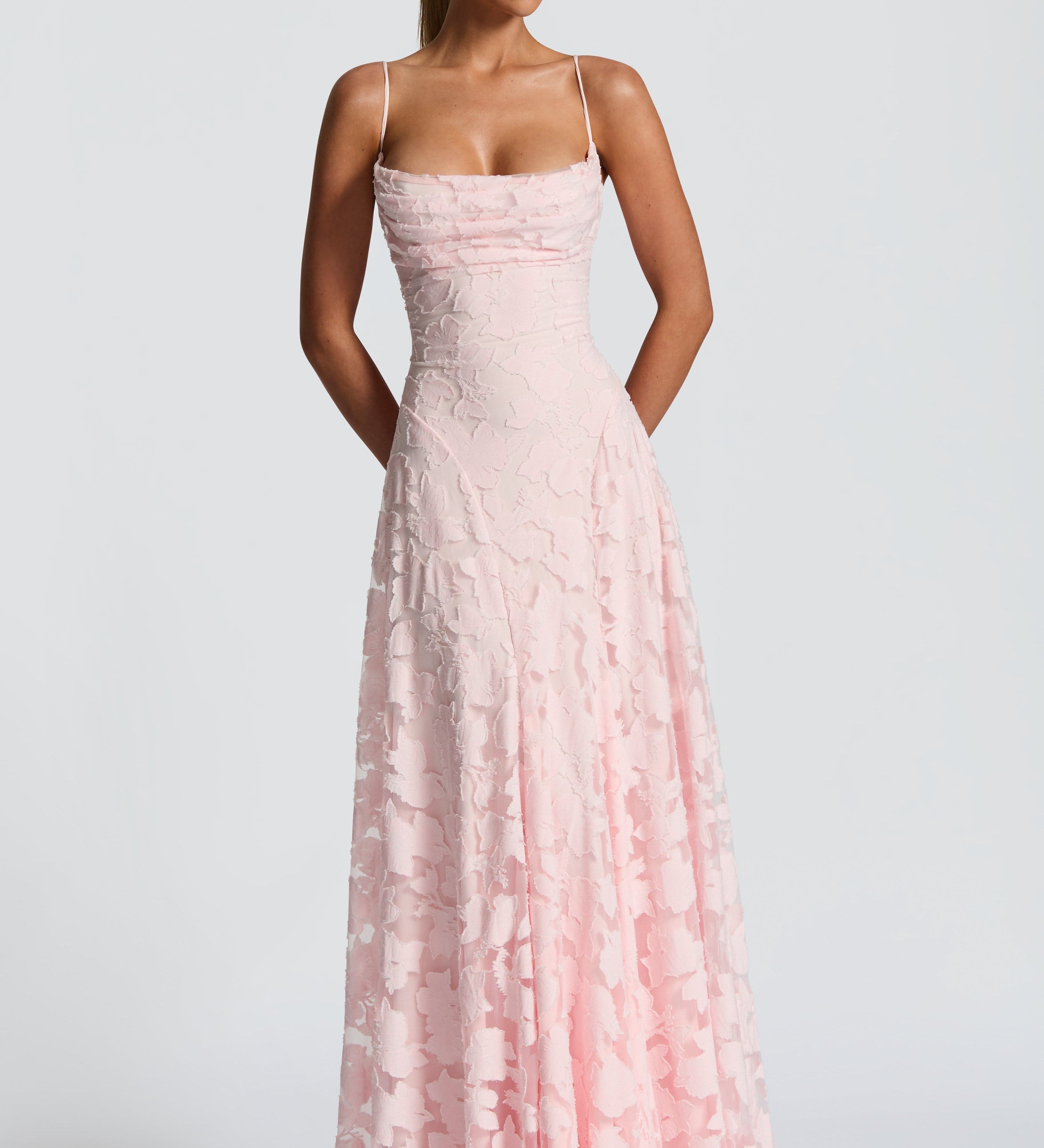 Vestido Comprido com Corpete