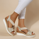 Magda – sandália plataforma elegante