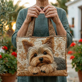 Moda Lusitana - Saco Tote Acolchoado com Padrão Divertido