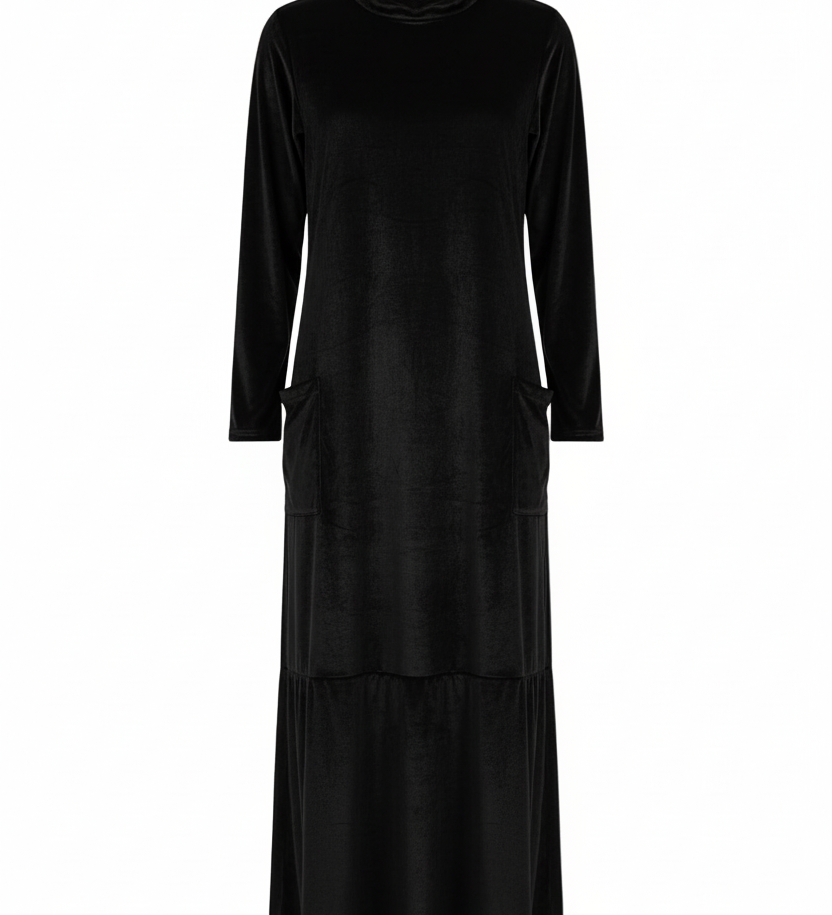 Moda Lusitana - Vestido Longo com Bolsos