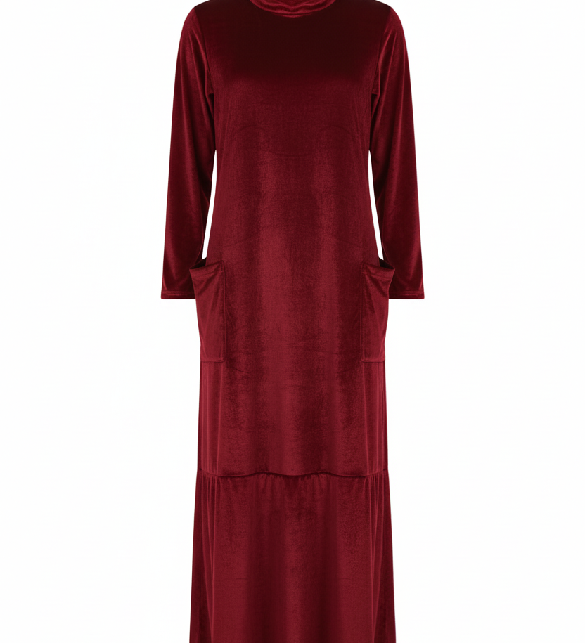 Moda Lusitana - Vestido Longo com Bolsos