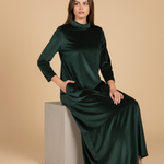 Moda Lusitana - Vestido Longo com Bolsos
