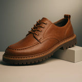 Sapatos de couro genuíno