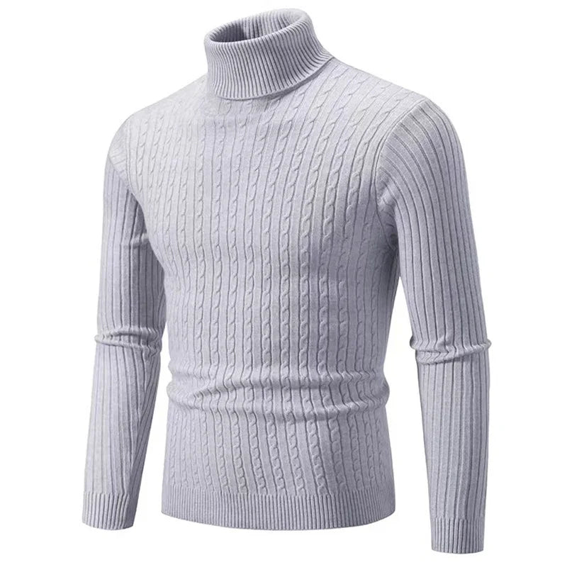 Gola alta elegante para homem