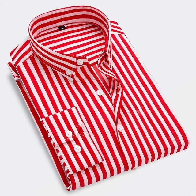 Moda Lusitana - Camisa Elegante com Riscas