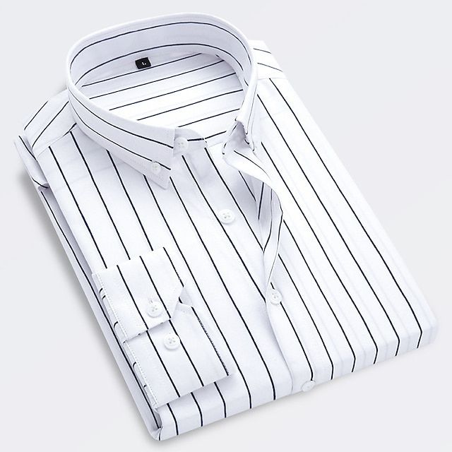 Moda Lusitana - Camisa Elegante com Riscas