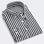 Moda Lusitana - Camisa Elegante com Riscas