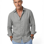 Moda Lusitana - Camisa Casual de Algodão