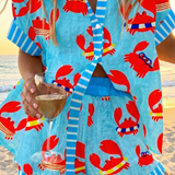 Moda Lusitana - Conjunto Estampado de Praia