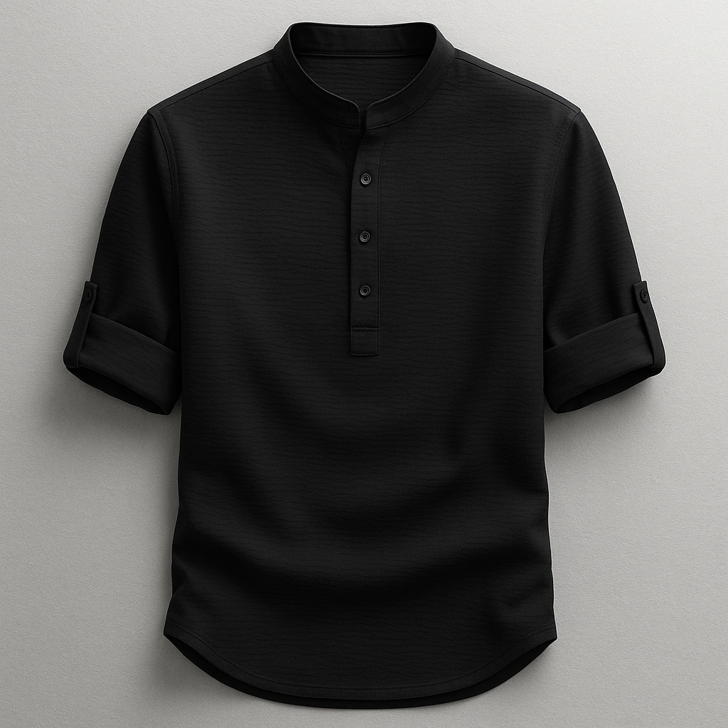 Moda Lusitana - Polo Henley Casual