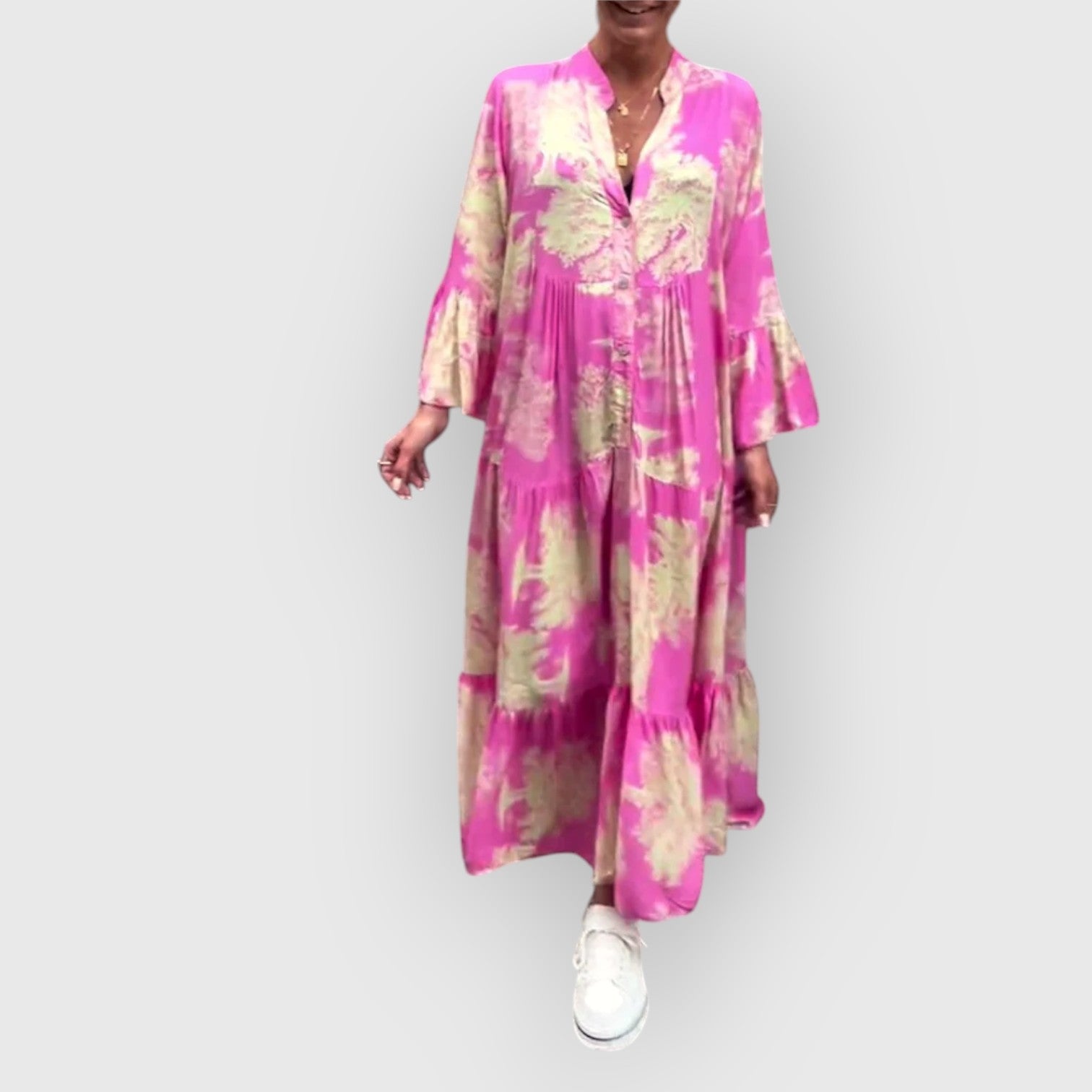 Mirone™ | Vestido longo floral