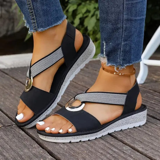 Moda Lusitana - Sandálias de Conforto Elegante