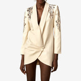 Giada™ Elegante Vestido Blazer