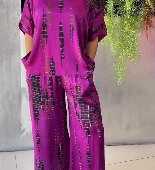 Moda Lusitana - Conjunto Casual Estampado