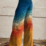 Moda Lusitana - Calças Retro Elegantes Zig Zag