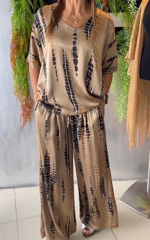 Moda Lusitana - Conjunto Casual Estampado