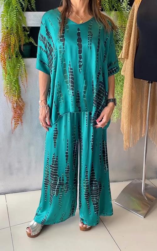 Moda Lusitana - Conjunto Casual Estampado