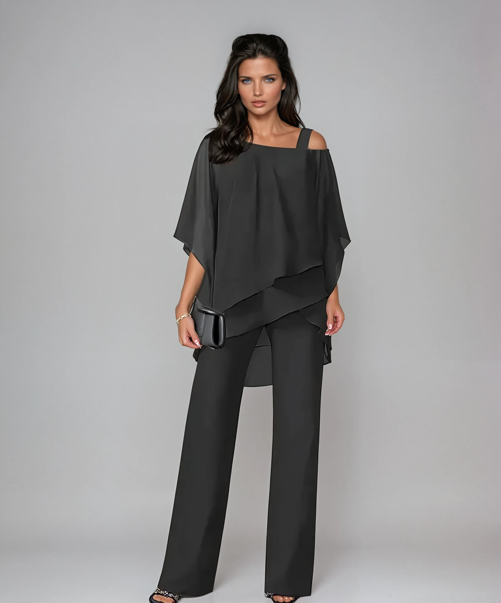 Moda Lusitana - Conjunto Elegante de Duas Peças