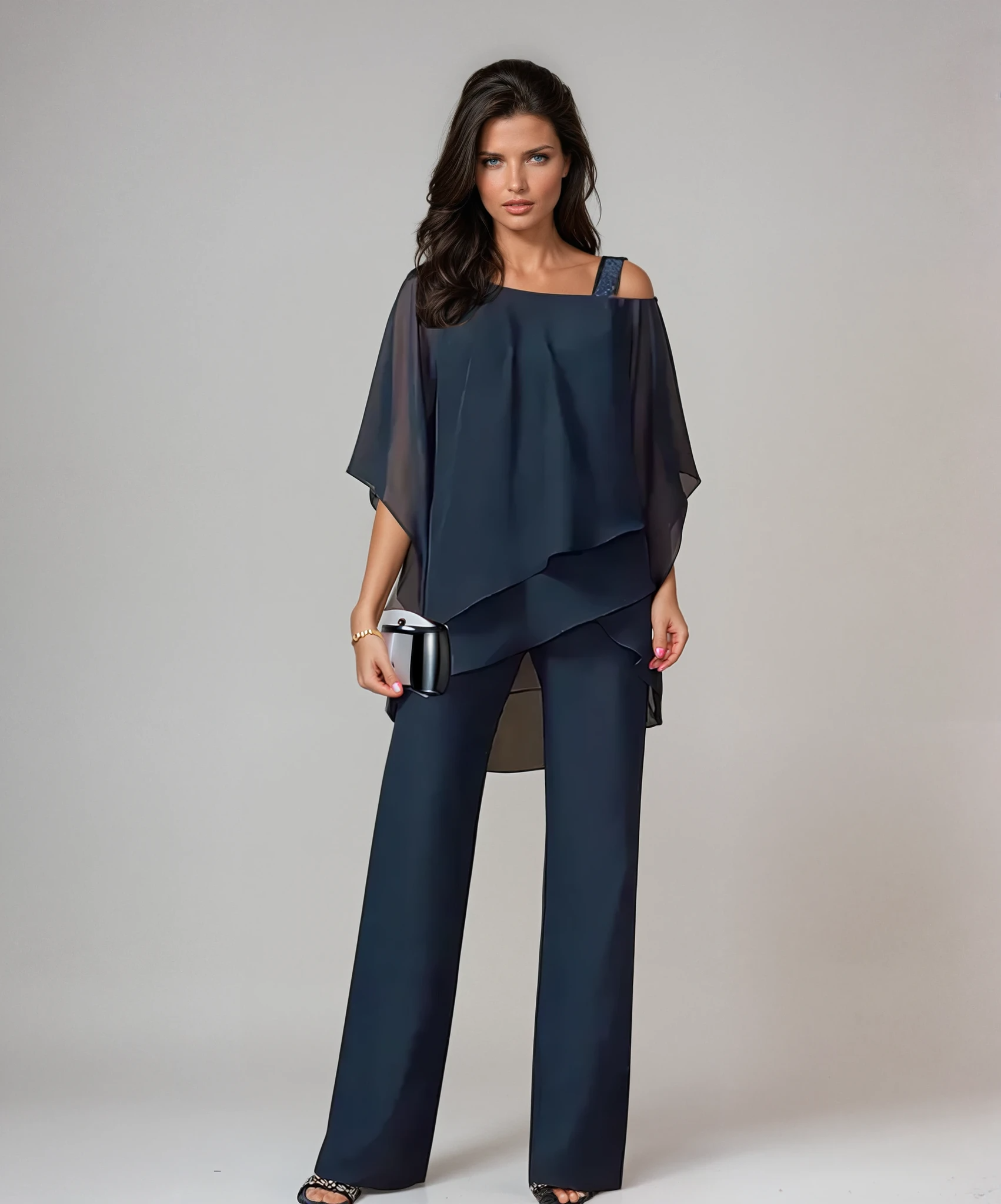 Moda Lusitana - Conjunto Elegante de Duas Peças
