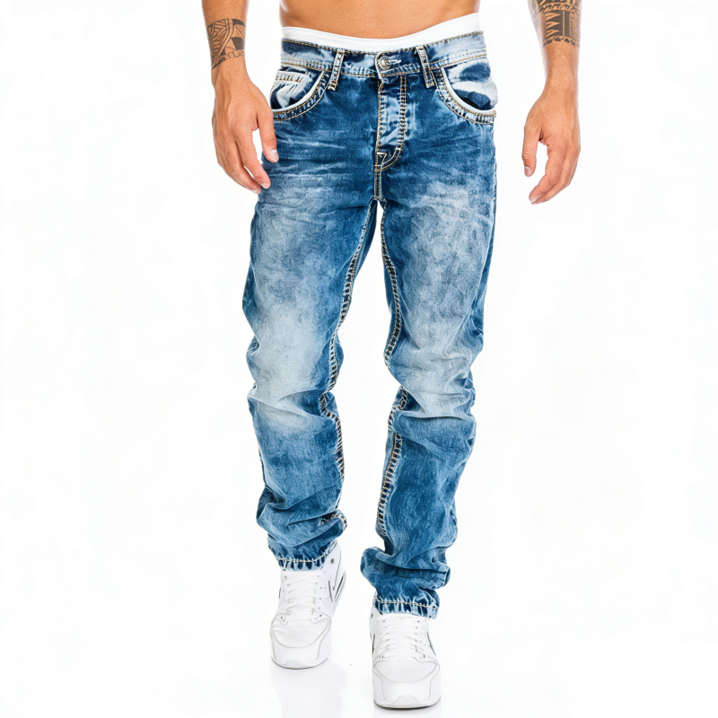Moda Lusitana - Jeans Hip-Hop com Corte Reto