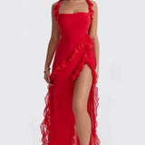 Lara™ | Vestido longo estiloso com fenda
