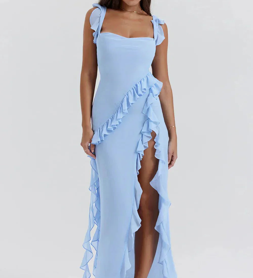 Lara™ | Vestido longo estiloso com fenda