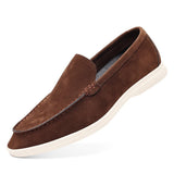 Mocassins de camurça de luxo