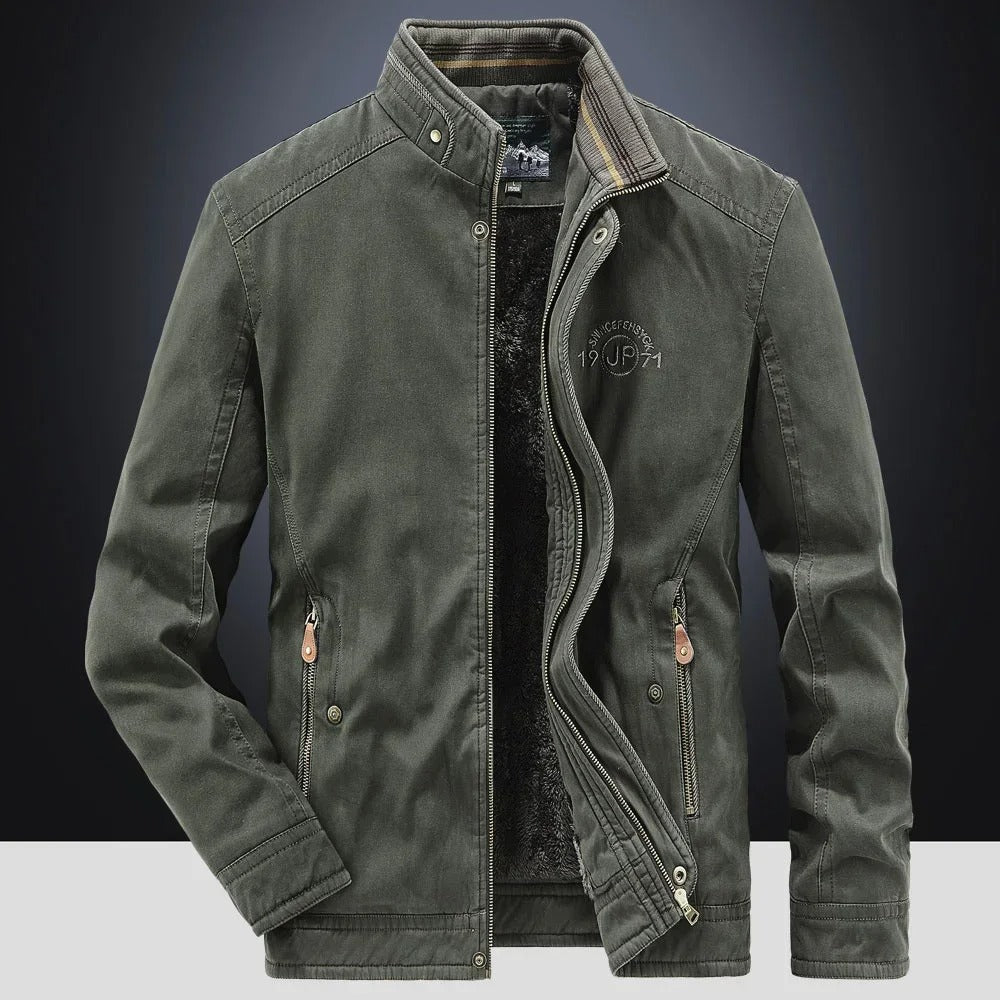 Casaco de bombardeiro elegante Parkas