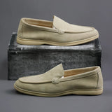 Mocassins de camurça premium