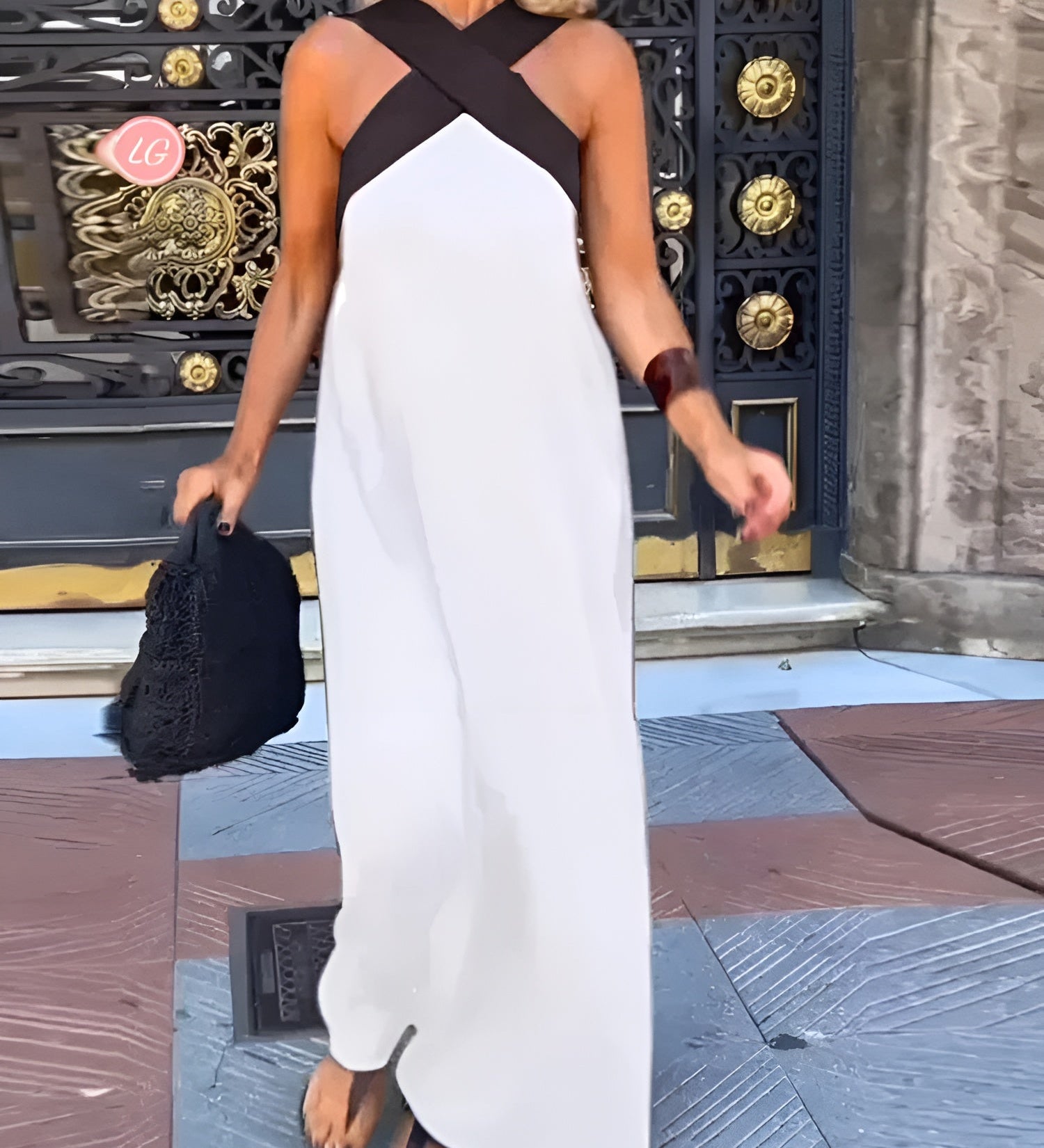 Delphine | Vestido cruzado