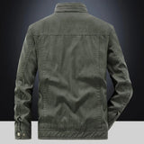 Casaco de bombardeiro elegante Parkas