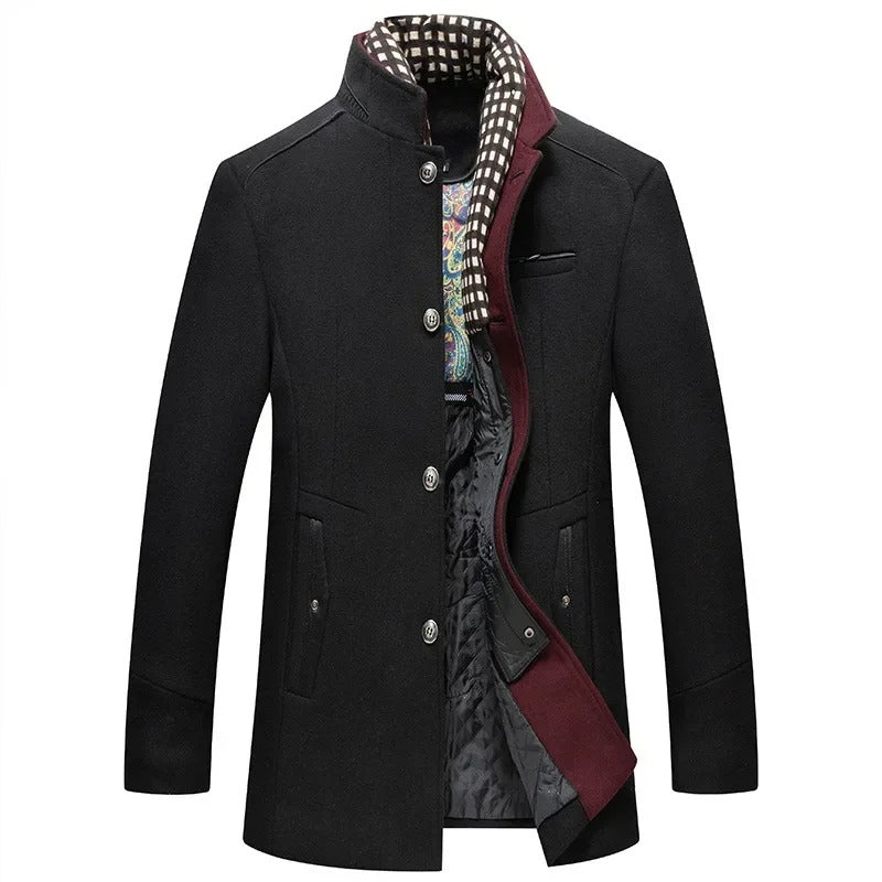 Casaco elegante e chique