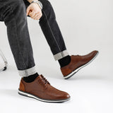 Sapatos de couro chiques