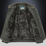 Casaco de bombardeiro elegante Parkas
