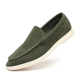 Mocassins clássicos de camurça
