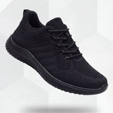 Sapatos Ultra-Confortáveis Respiráveis: Preto — Dinâmico