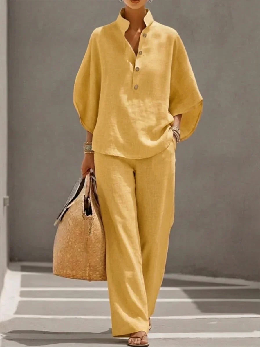Moda Lusitana - Conjunto Conforto de Linho