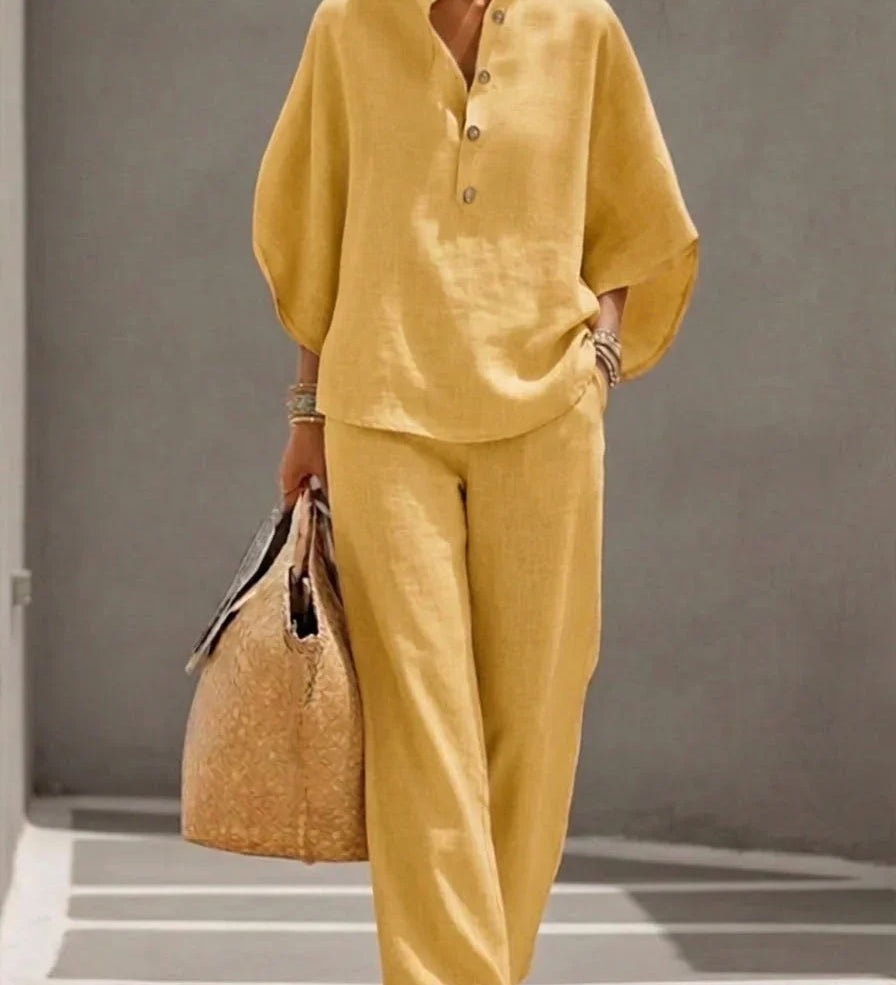 Moda Lusitana - Conjunto Conforto de Linho